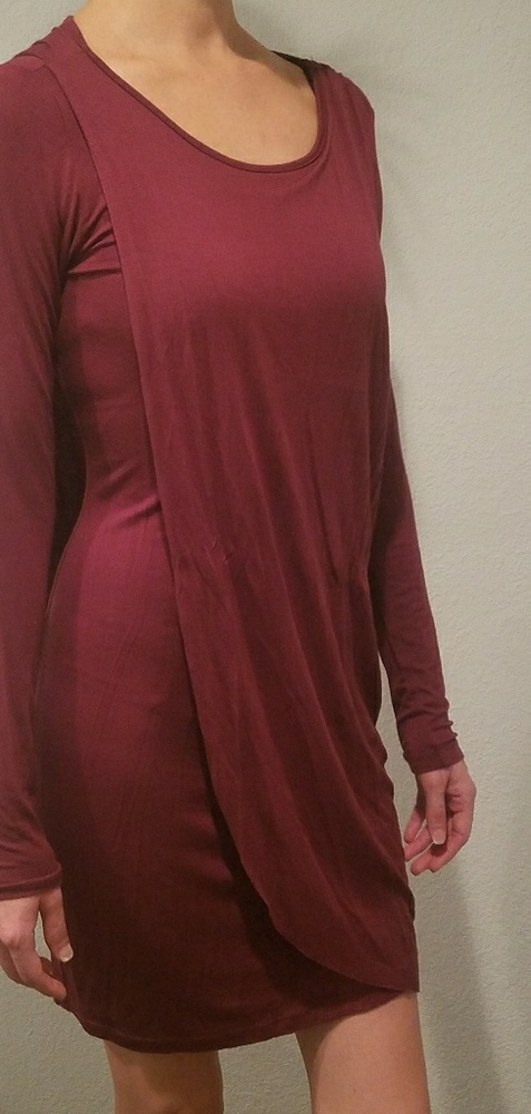 Bar III cape dress